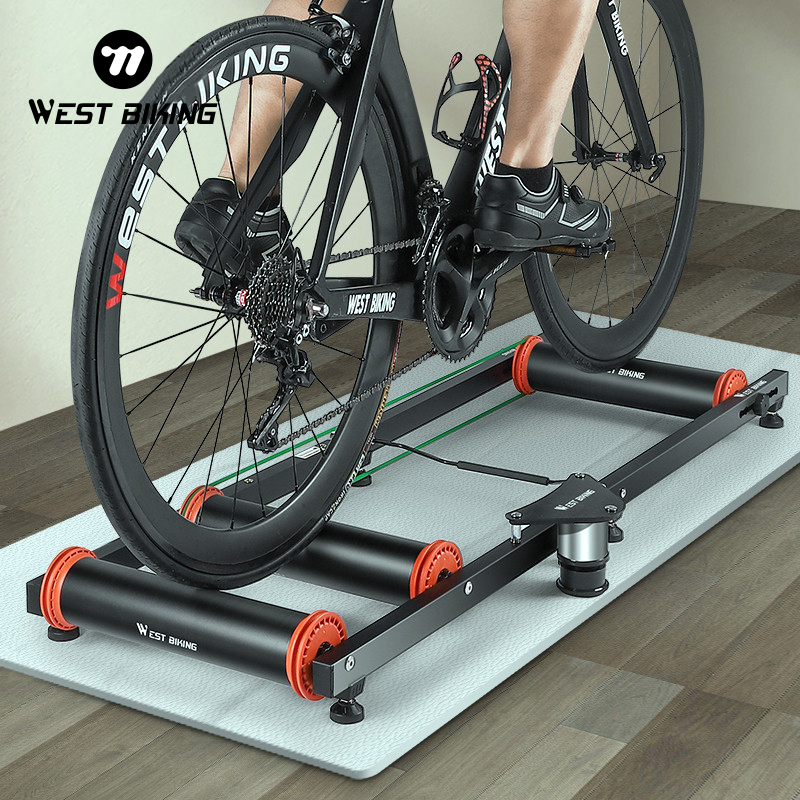 Bike Rollers Indoor Cycling Aluminum - WEST BIKING Cycling Training Roller Indoor