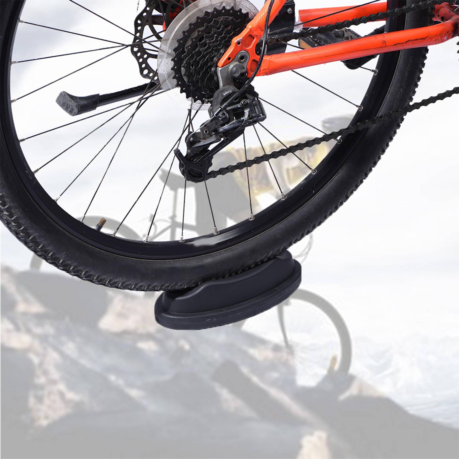 Bike Trainer Front Wheel Riser Block - 【Sale】Bike Wheel Training Stand Cycling Front