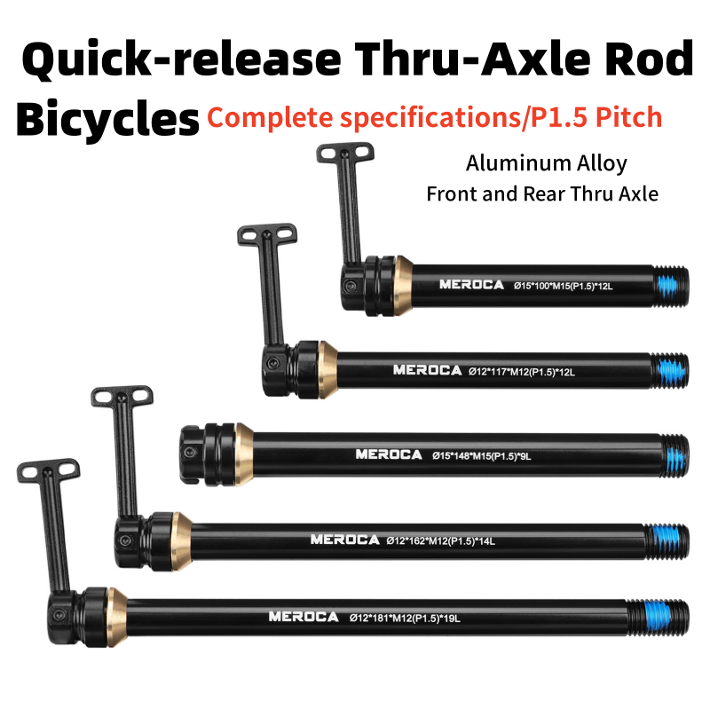 Thru Axle Adapter For Bike Trainer - Quick-release Thru-axle Rod For Bicycles 12/15MM