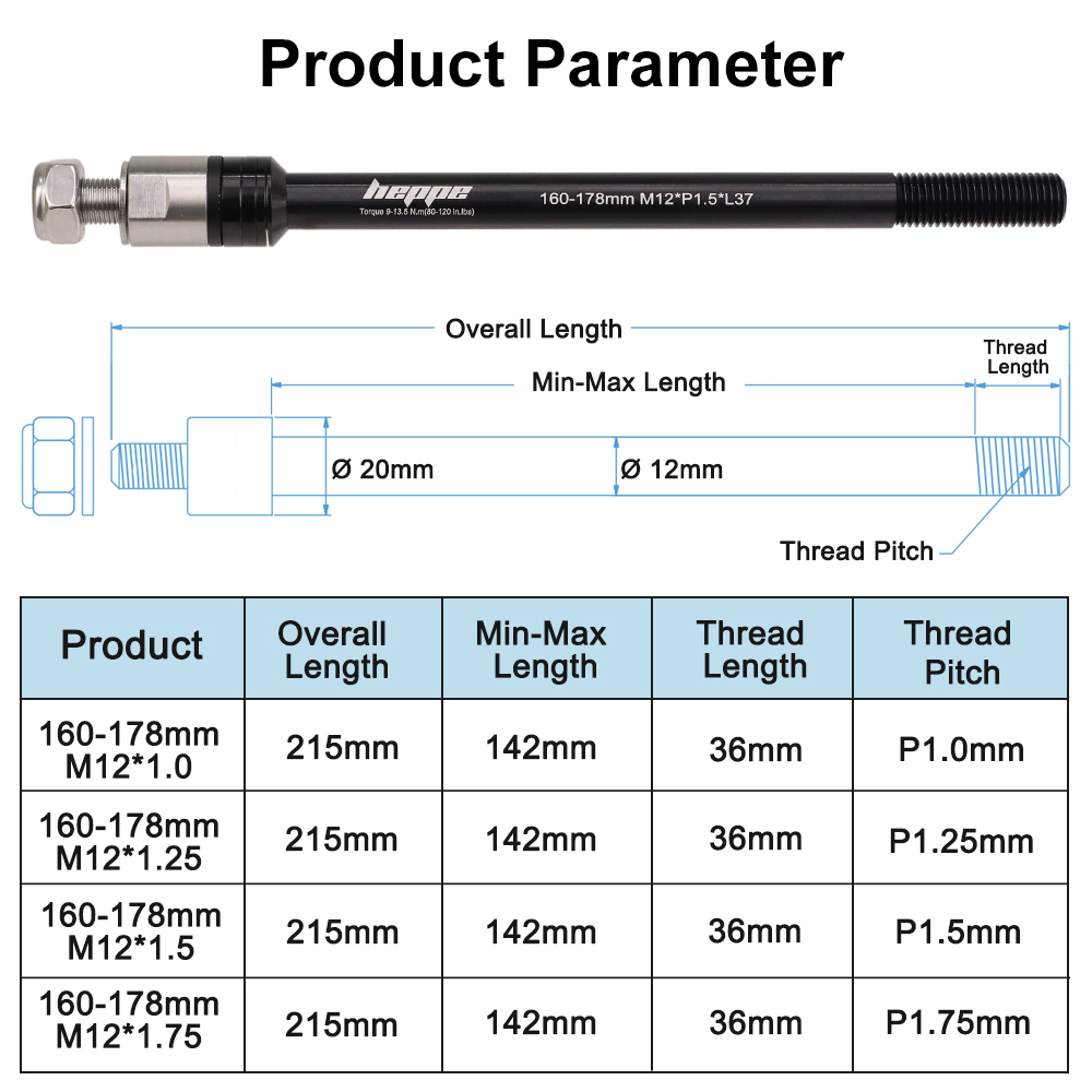 HEPPE Bicycle Trailer Thru Axl - огляд і ціна Thru Axle Adapter For Bike Trainer