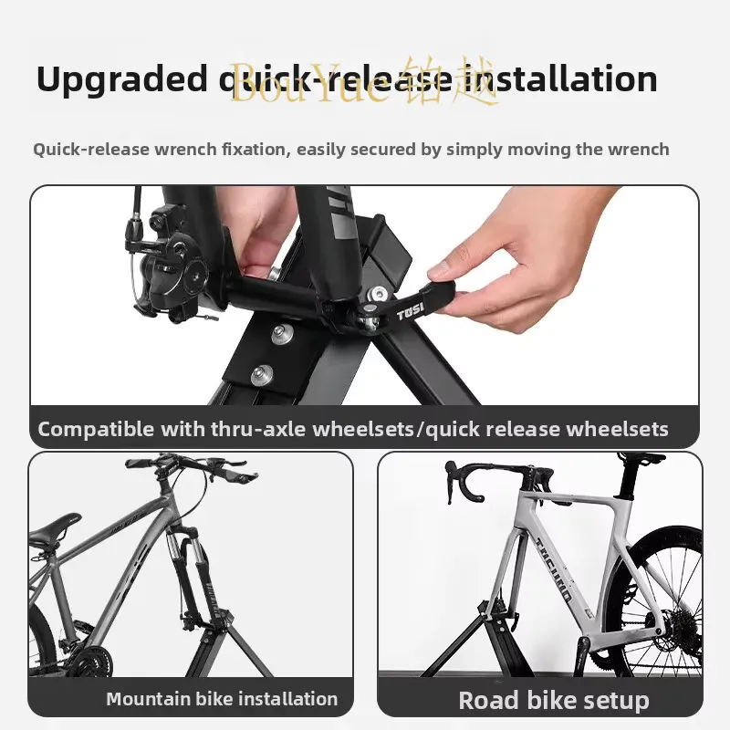 Magnetic Roller Bike Trainer f - огляд і ціна Bike Rollers Indoor Cycling Aluminum